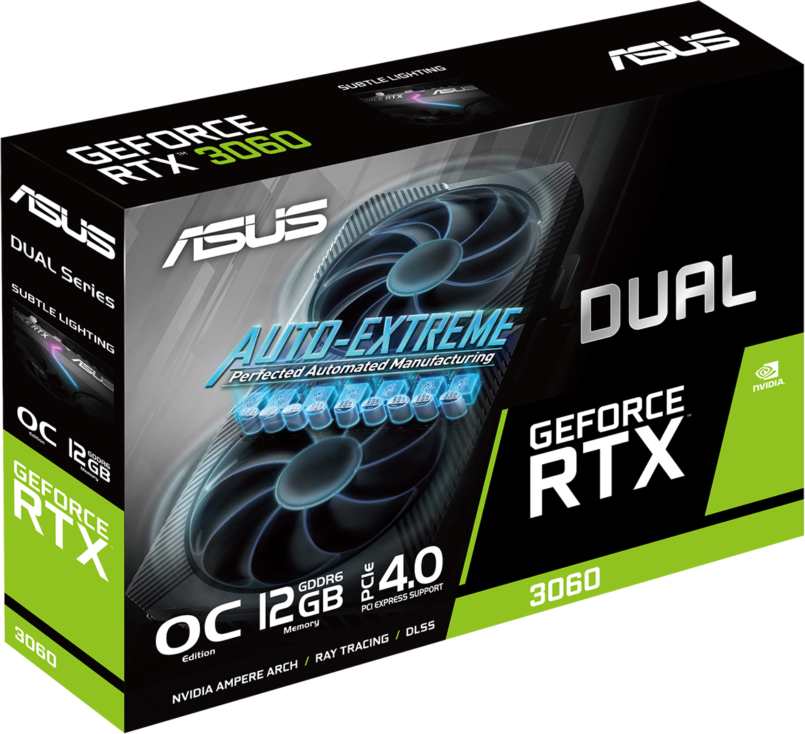 Видеокарта ASUS DUAL-RTX3060-O12G-V2