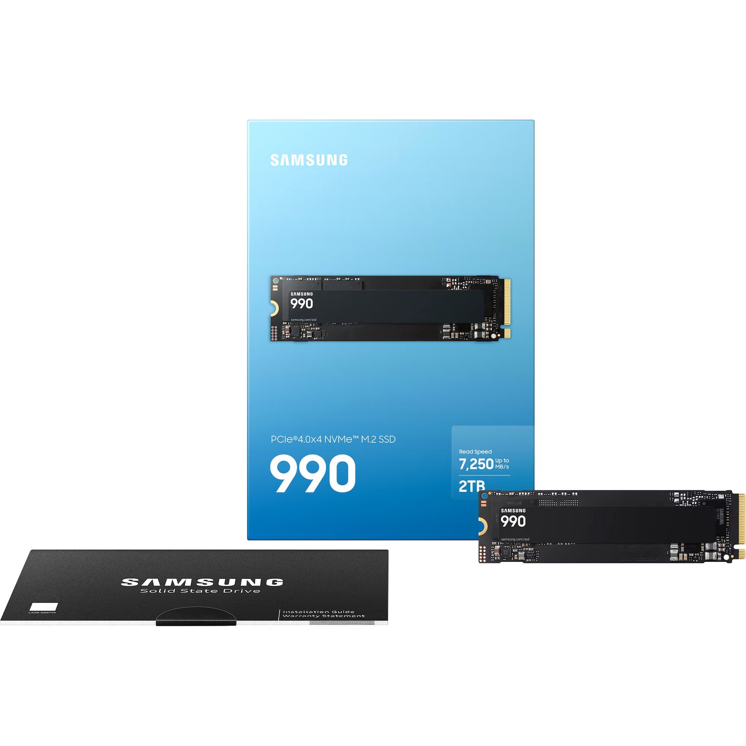 Твердотельные накопители Samsung 990 MZ-V9V2T0BW